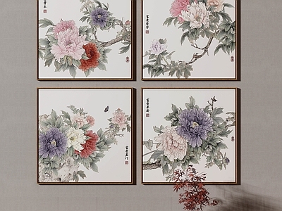 新中式组合画