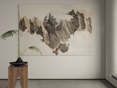新中式山水画