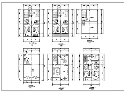 住宅楼建筑 县镇住宅方案