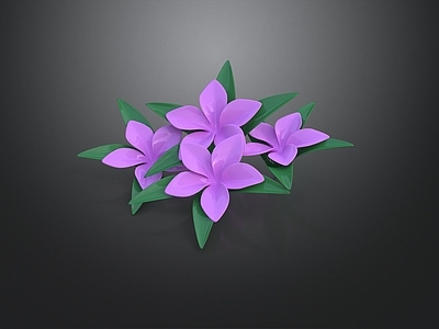 极简休憩花园 紫粉色鸡蛋花 花卉 花境 花景 花园