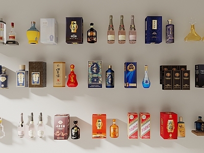新中式酒具 白酒 红酒 茅台 五粮液 酒盒