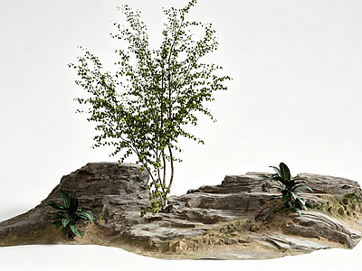 极简景观石 景观石 景观小品