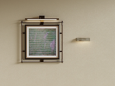 轻奢挂画组合 肌理画 油画 抽象画