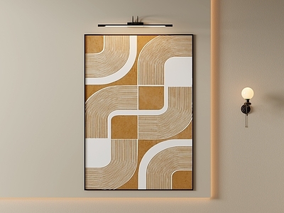 现代简约抽象画