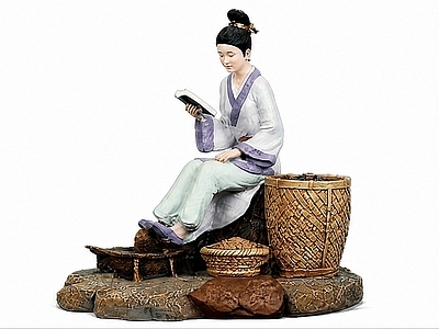 中式雕塑摆件