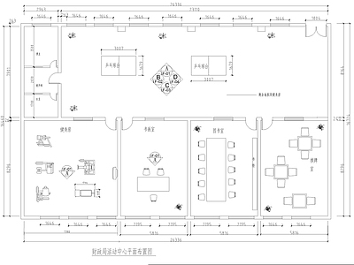 市政单位 党建活动室员工