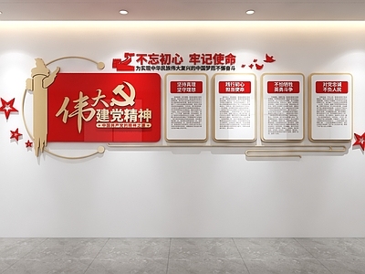 党建室 党建文化墙