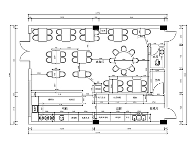 其他餐饮空间 烧鹅店 烧鹅店布置图