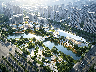 产业园建筑 产业园全套施工图 研发中心 商业综合体 产业集群 孵化中心