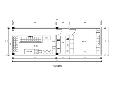 其他餐饮空间 卤味店 现代简约 卤味店布置图