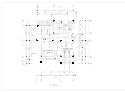 别墅建筑 别墅施工图 带屋顶花园别墅 独栋别墅 自建房建筑图纸 别墅平面方案