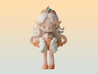 潮玩虚拟人物 可爱潮玩摆件 手办摆件 盲盒 美陈