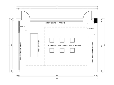 学校 中医馆展厅 校园中医馆布置图
