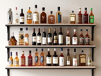 现代简约酒具 现代酒瓶酒杯 酒具 红酒 洋酒