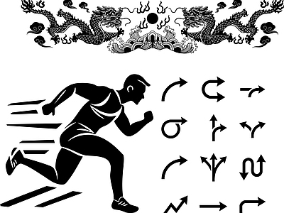 其他图库 图标 图标线稿 贴图 纹理