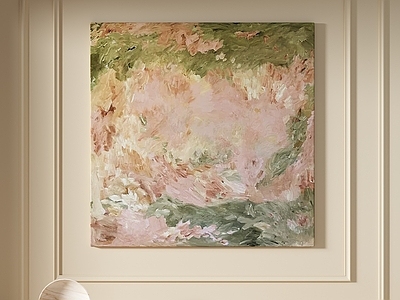 奶油风抽象挂画 奶油风抽象挂画