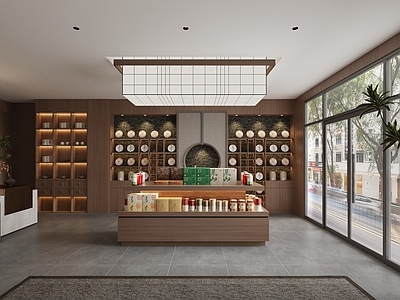 新中式茶叶店