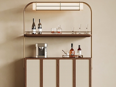 中古风酒柜