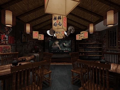 复古中餐厅