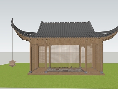 中式古建亭子 现代亭子
