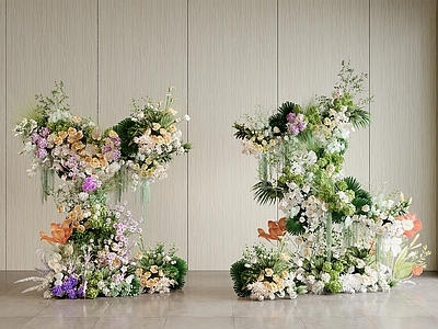 现代其他美陈 花艺美陈