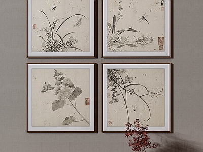 新中式宋式挂画