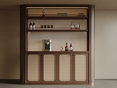 中古风酒柜