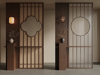 新中式屏风