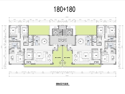 住宅楼建筑 180四代住宅