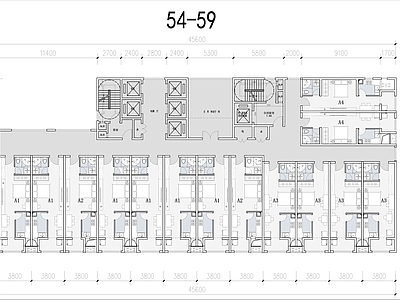 公寓建筑 小户型公寓