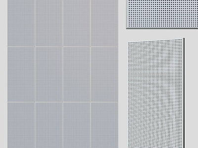 现代冲孔板 现代集成吊顶