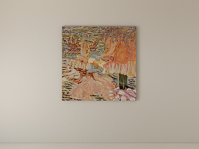 极简油画 装饰画 挂画