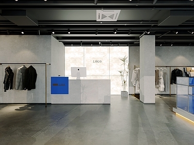 工业风服装店