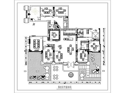 文创店 新中式茶庄 茶叶专卖店