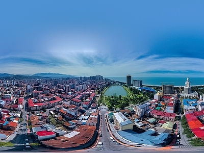 现代城市HDR