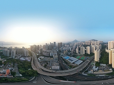现代城市HDR