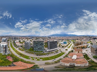 现代城市HDR
