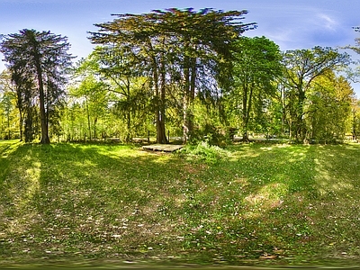 现代户外HDR