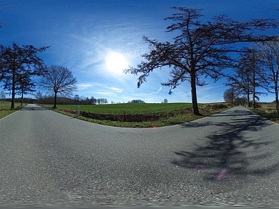 现代户外HDR
