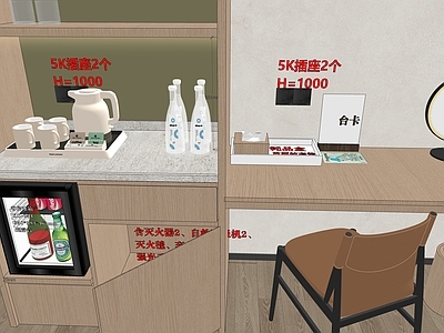 原木风酒店客房