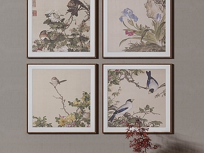 新中式宋式挂画