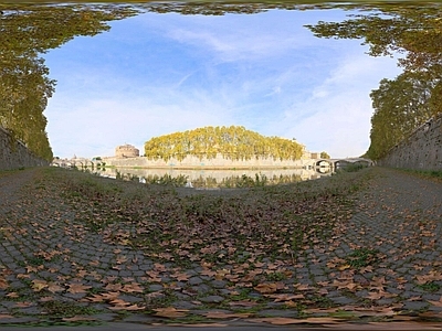 现代户外HDR