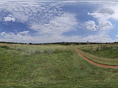 现代户外HDR