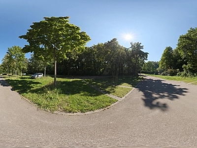 现代户外HDR