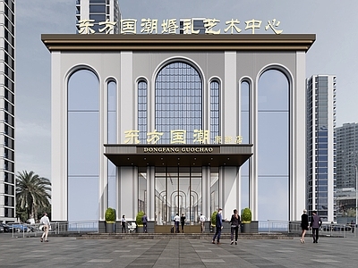 轻奢酒店外观