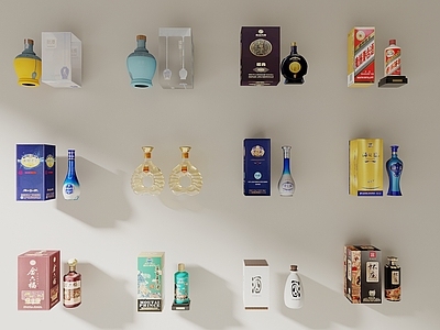 新中式酒具 酒 高档白酒 红酒 茅台五粮液 梦之蓝
