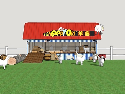 美式农场 羊驼牧场 咩咩农场 萌宠乐园
