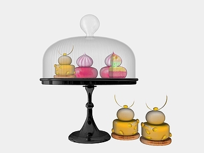 现代展示用品 甜品展示盘 甜品 盘子