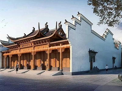 其他文化建筑  文化馆全套施工图 纪念馆 文化中心 仿古建筑 文化馆