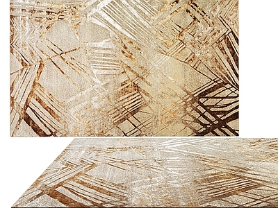 轻奢毛绒地毯 现代简约地毯